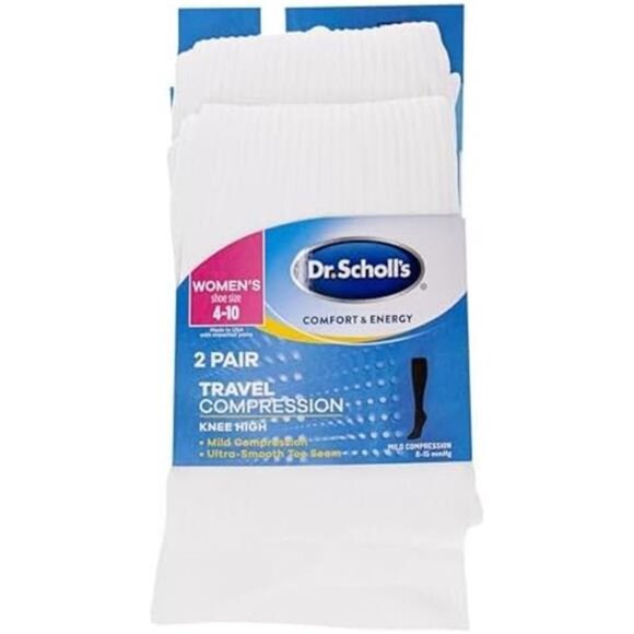 Women's Graduated Compression Knee High Socks - 1 & 2 Pair Packs - Picture 4 of 7